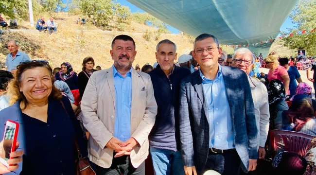 CHP'li Özel ile Ağbaba, Selvili dede şenliği'ne katıldı