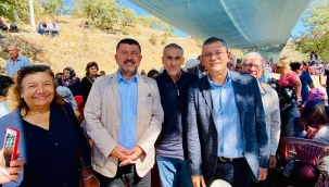 CHP'li Özel ile Ağbaba, Selvili dede şenliği'ne katıldı