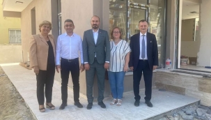 CHP yöneticileri eczacılar odası'nda