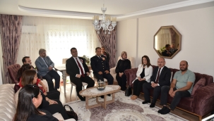 Gazi ailesine ziyaret