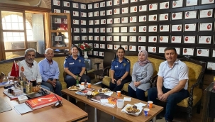 Gaziler günü ziyareti