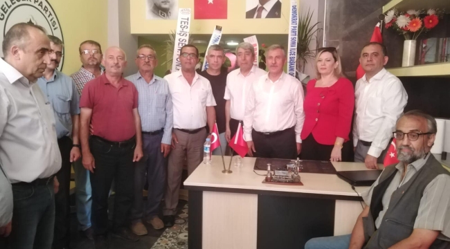 Gelecek partisi Soma ilçe başkanlığı açıldı