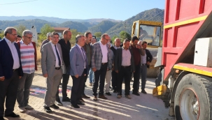 Hedef iki yılda 150 kilometrelik asfalt dökmek