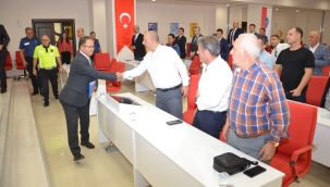 Huzur toplantısına 22 mahalle muhtarı katıldı