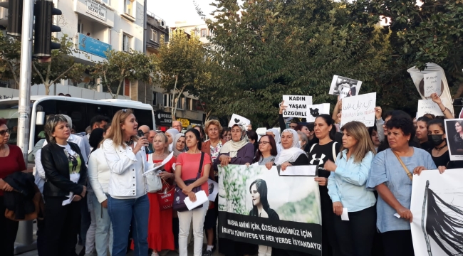 İran'lı kadınların özgürlük mücadelesine destek