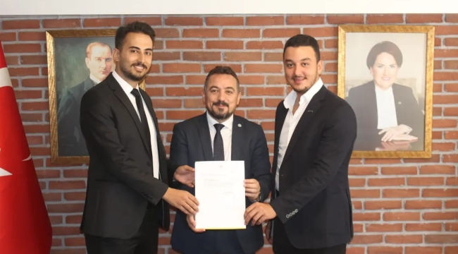 İYİ Parti İl gençlik kolları başkanlığına Av. İsmet Faruk Arslan getirildi