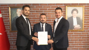 İYİ Parti İl gençlik kolları başkanlığına Av. İsmet Faruk Arslan getirildi