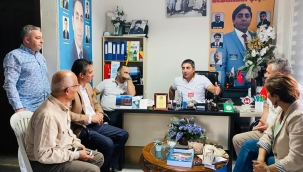 İYİ partiden muhtarlara ziyaret