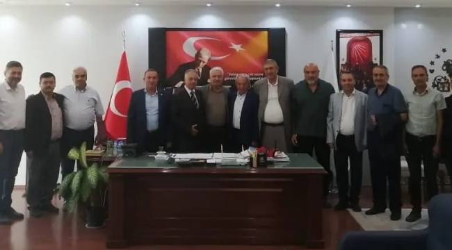 İyi partililer başka Bilgin'i ziyaret etti