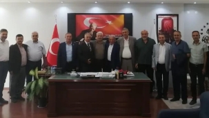 İyi partililer başka Bilgin'i ziyaret etti