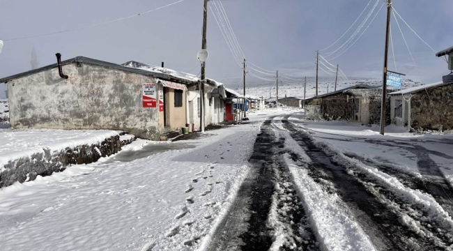 Kış erken geldi:Ardahan ve Kars'ta kar yağışı