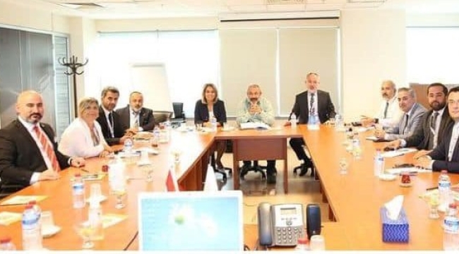 Manisa'dan başkan Rona katıldı