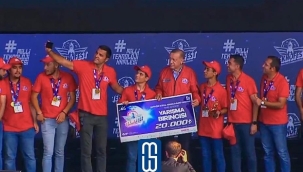 Manisa Robot takımı bu senede birinci oldu