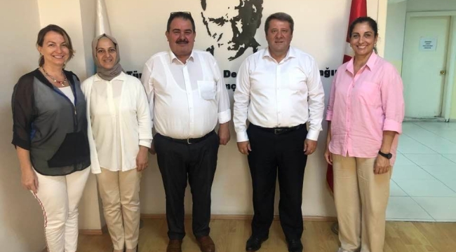 Muhtarlar muhtarlık işleri dairesini ziyaret etti