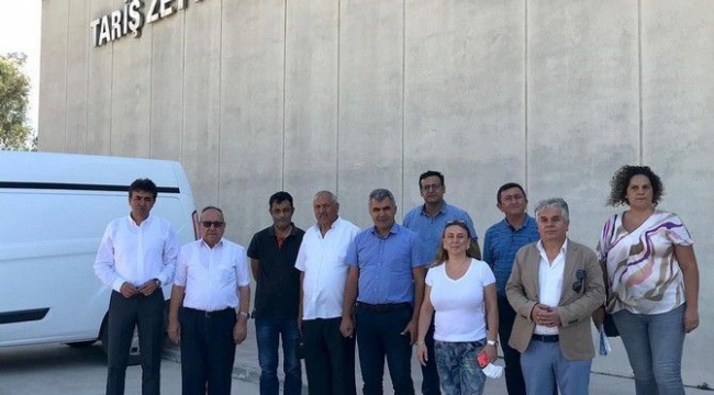 Oda başkanlarından Tariş'e ziyaret