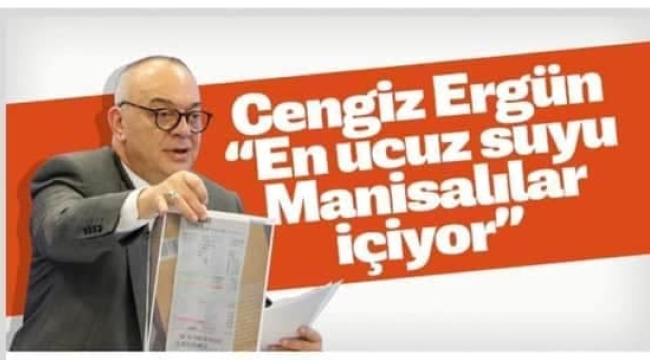 Manisa'da su yapılan zammın iptali için dava açılıyor