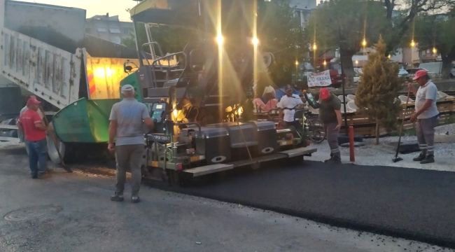 Sürücülere zorluk yaratan tren yolu kalktı,asfalt başladı