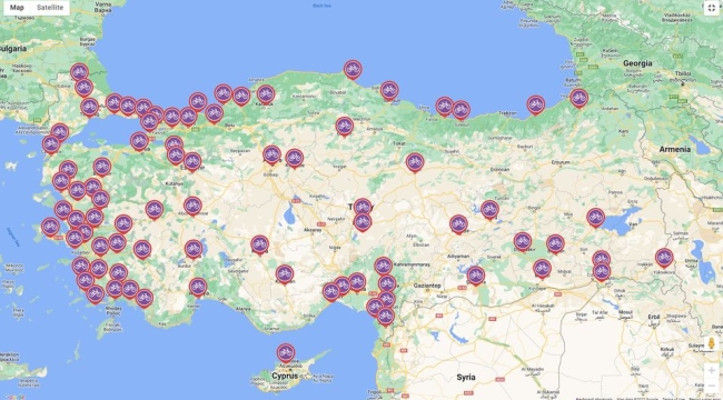 Süslü kadınlar bisiklet turu yapılacak iller belirlendi