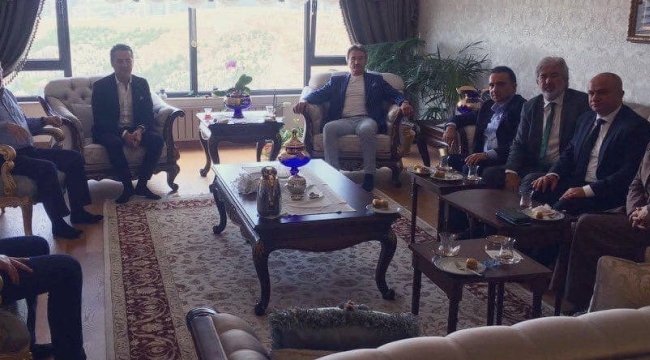 Tanrıverdi'ye taziye ziyareti