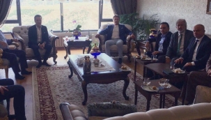 Tanrıverdi'ye taziye ziyareti