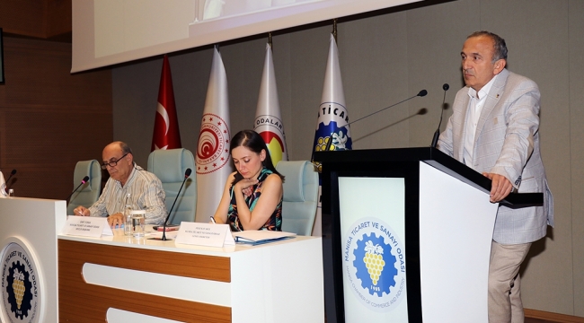 TSO başkanı Yılmaz'çürümeye yakın üzümleri Suma alsın'