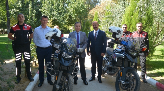 Turgutlu'da motorsikletli yunus timi kuruldu