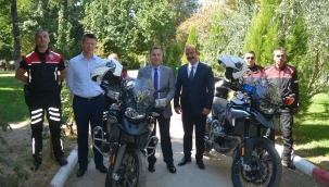 Turgutlu'da motorsikletli yunus timi kuruldu