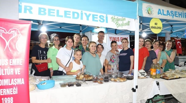Üretici kadınlar standı büyük ilgi görüyor