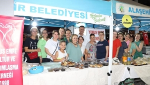 Üretici kadınlar standı büyük ilgi görüyor