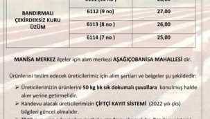 Üreticiler TMO'nun üzüm alım kurallarını ziraat odasına şikayet ettiler