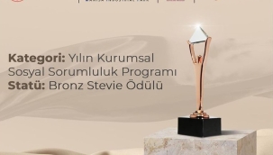 Zeki yaşam merkezi'ne bronz Stevie ödülü