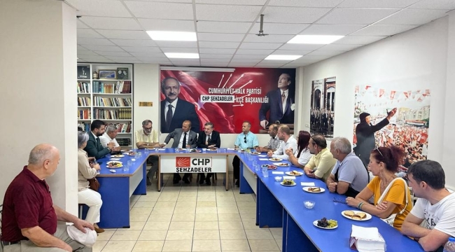 Ziyarette ilçenin sorunları masaya yatırıldı