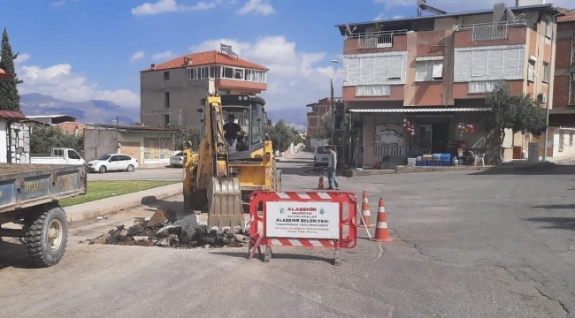 Alaşehir'in eksikleri gideriliyor