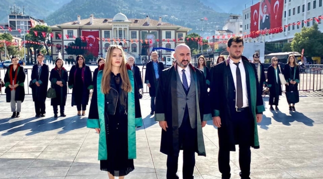 Baro başkanı Rona'cumhuriyeti korumaya ant içtik'
