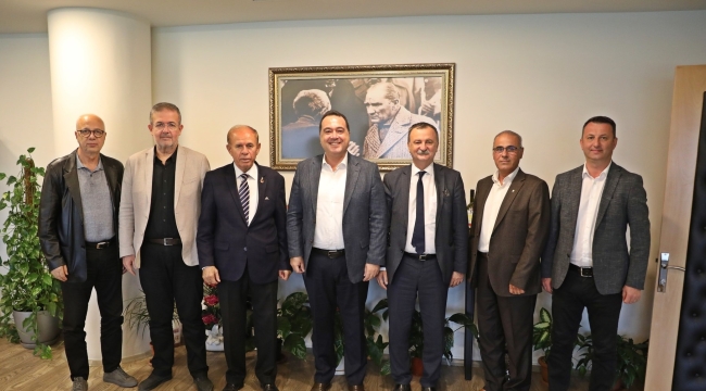 Başkan Balaban başkan Dutlulu'yu ziyaret etti