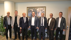 Başkan Balaban başkan Dutlulu'yu ziyaret etti