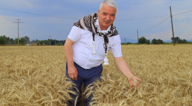 Başkan Bilgin'den çiftçiye tohum desteği