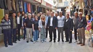 Başkan Dutlulu esnaflarla buluştu