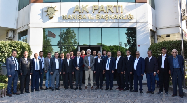 Başkan Hızlı Türkiye harp malulü gaziler,derneği üyeleriyle görüştü