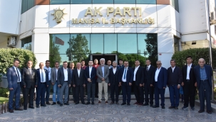 Başkan Hızlı Türkiye harp malulü gaziler,derneği üyeleriyle görüştü