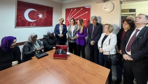 Başkan Nazlıaka''ben de bir madenci kızıyım,sizin duygularınızı anlıyorum''