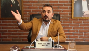 Başkan Yılmaz, "Türkiye'yi bir yılda uçuruma yuvarladılar''