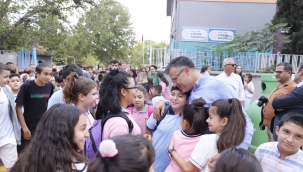 Başkanın çocuk sevgisi