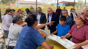 CHP'lilerin mahalle ziyaretlerine Bakırlıoğlu'da katıldı