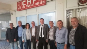 CHP öbek çalışmasını Kula'da sürdürdü