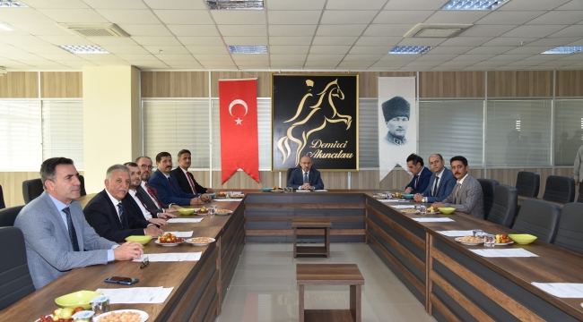 Demirci'de tarım ürünleri merkezi kuruluyor