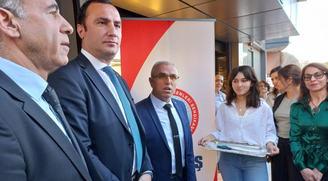 Eğitim-İş Sarıgöl temsilciliği açıldı