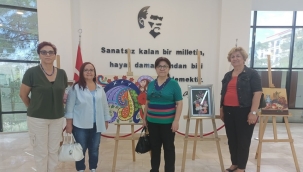 Emekli öğrenmenden resim sergisi