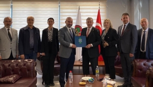 Gelecek partisi'nden baro ziyareti