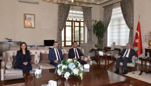 Göç idaresinde vali Karadeniz'e ziyaret